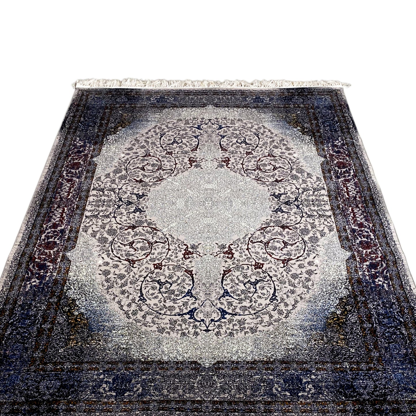 Teppich mit Fransen, orientalisches Muster, 100% Polypropylen, 160x230cm