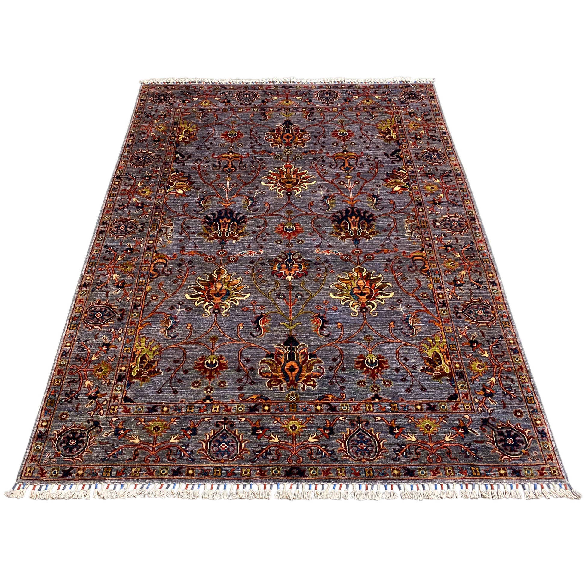 Khorjin Teppich Grau 204x153 cm - German Carpet Shop