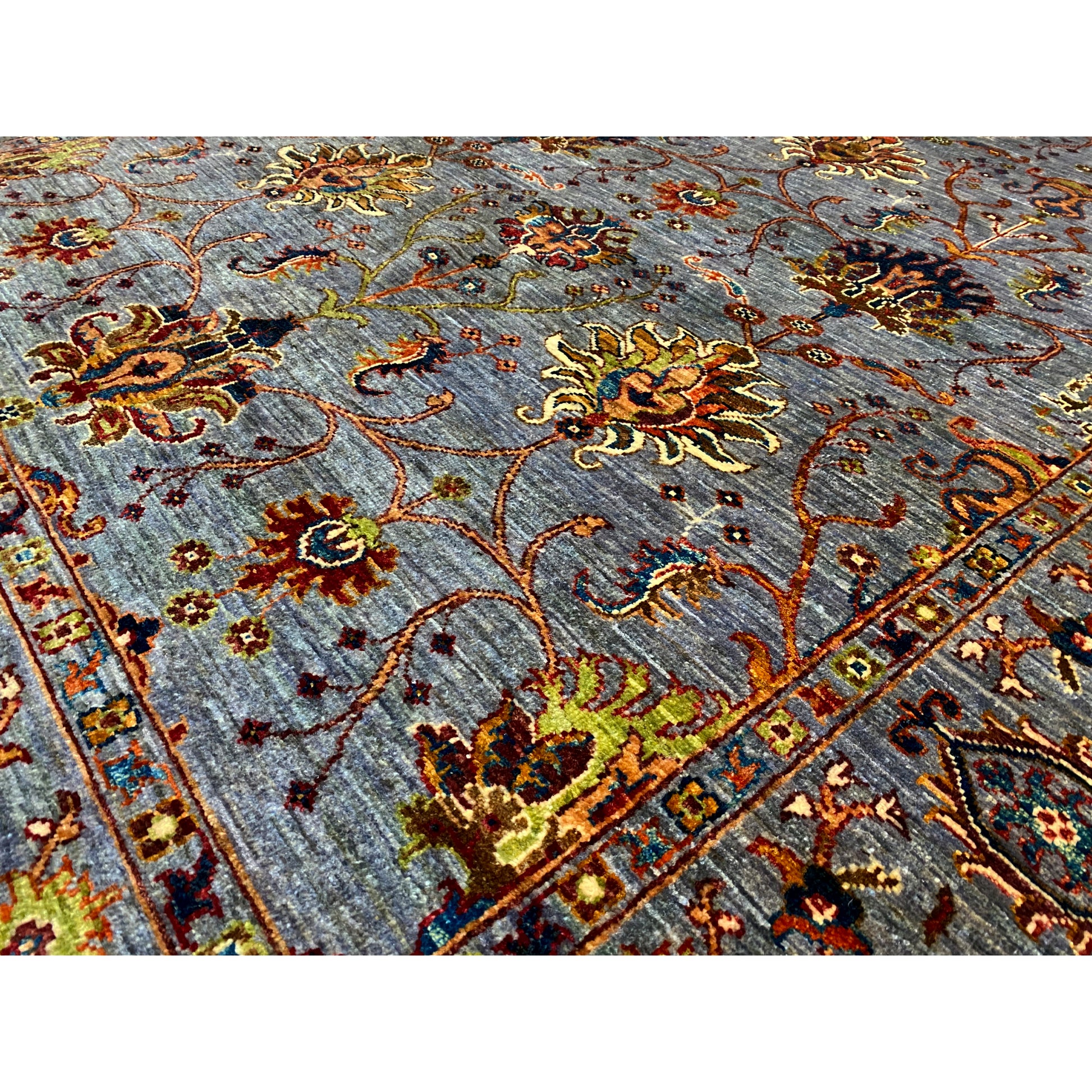 Khorjin Teppich Grau 204x153 cm - German Carpet Shop