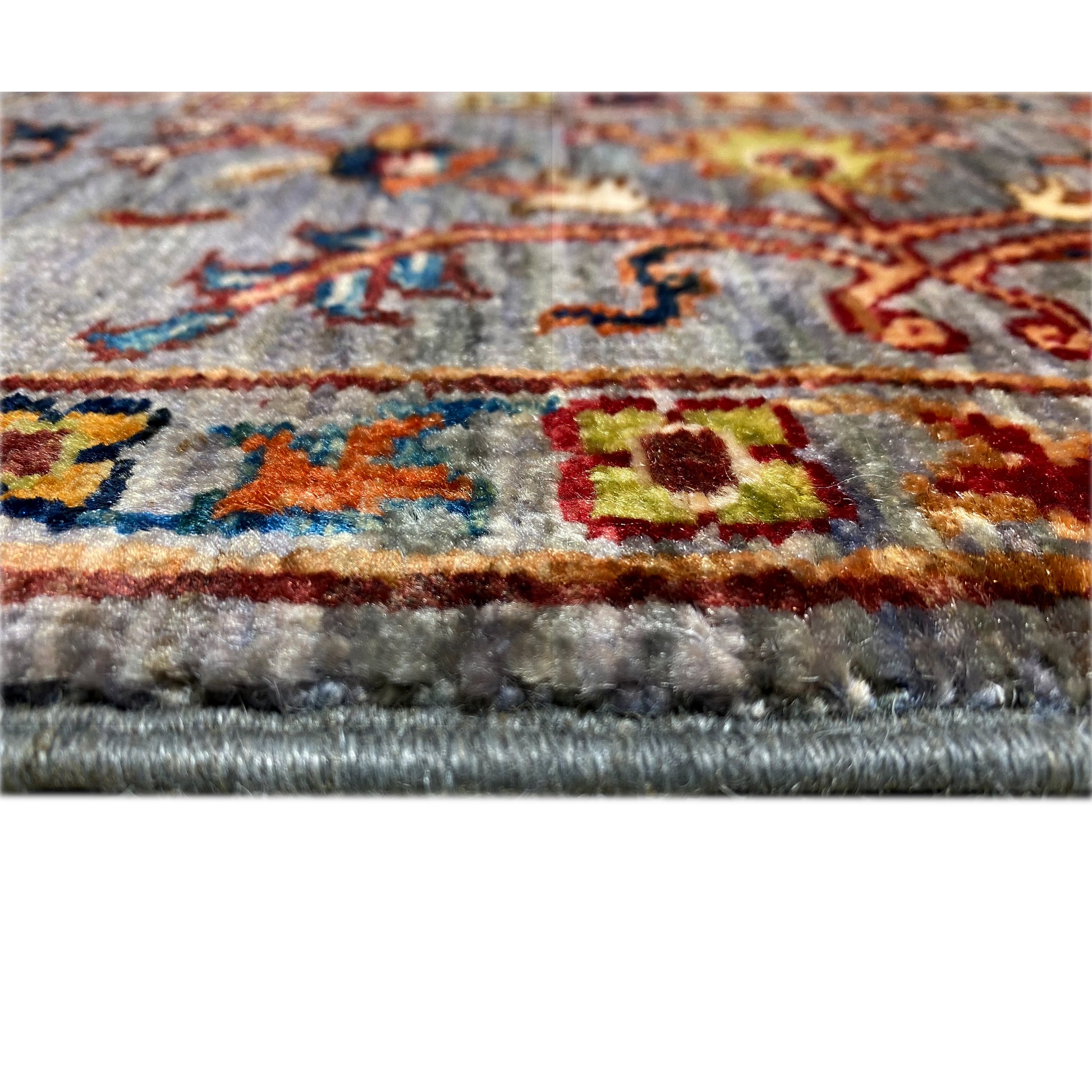 Khorjin Teppich Grau 204x153 cm - German Carpet Shop