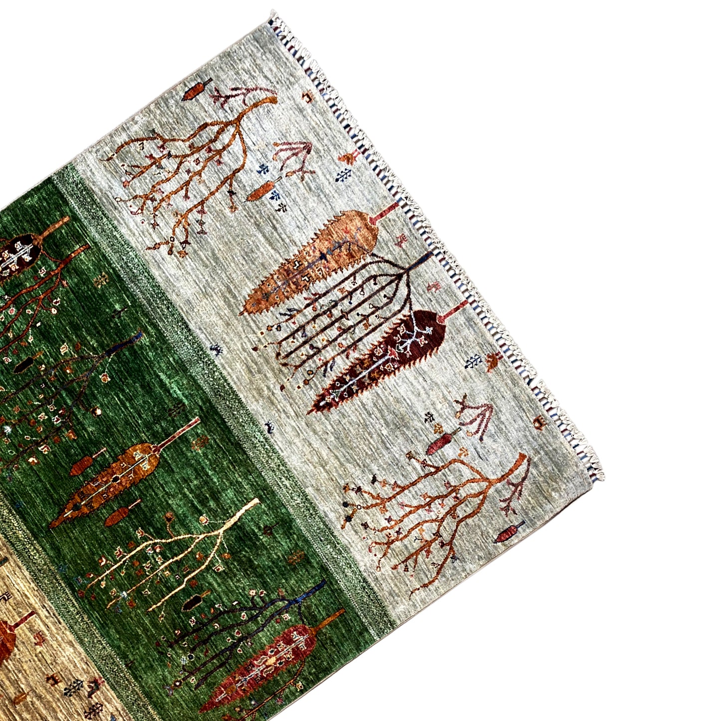 Bunter Khorjin Teppich 201x157 cm - German Carpet Shop