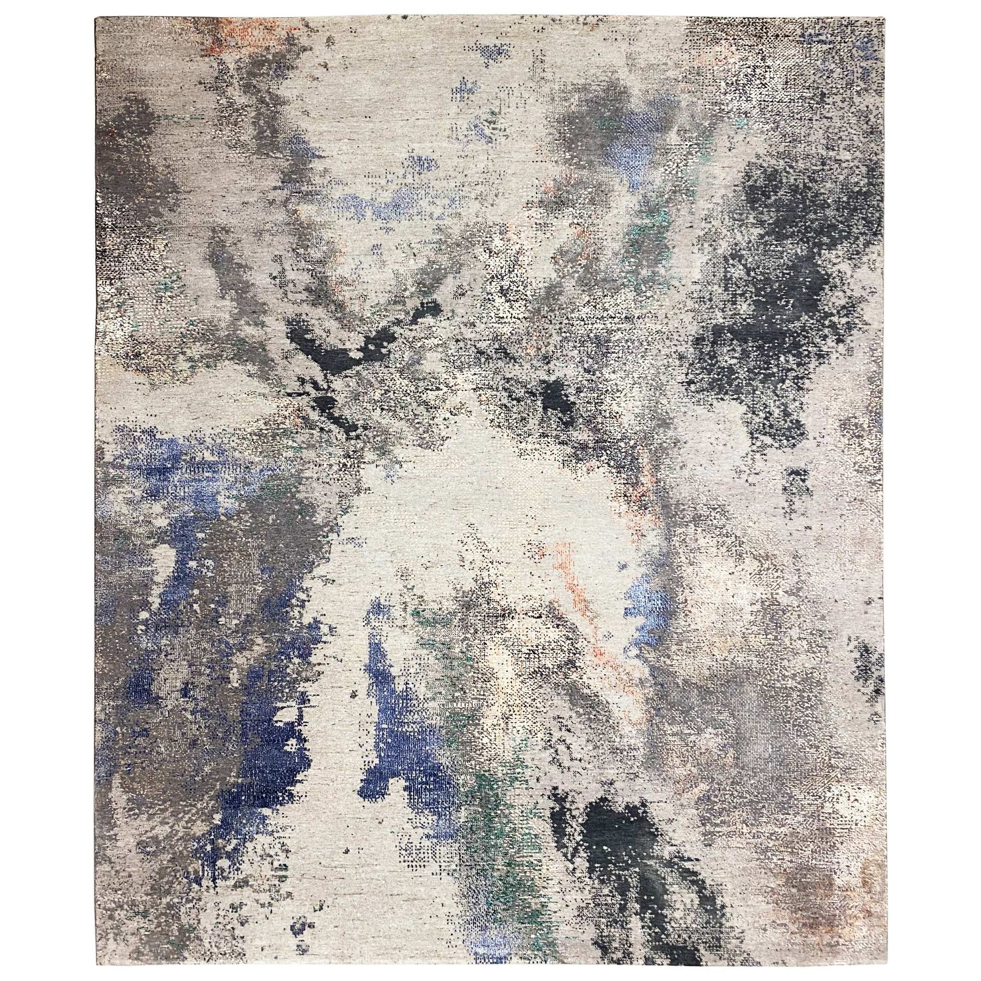 Abstrakter Designerteppich – 291x244 cm - German Carpet Shop