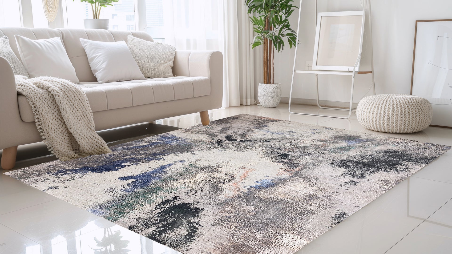 Designerteppich kollektion abstract