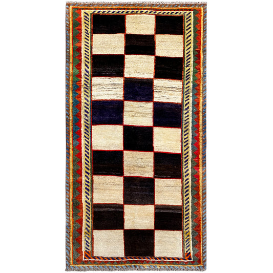 Gabbeh Teppich 194x100 cm