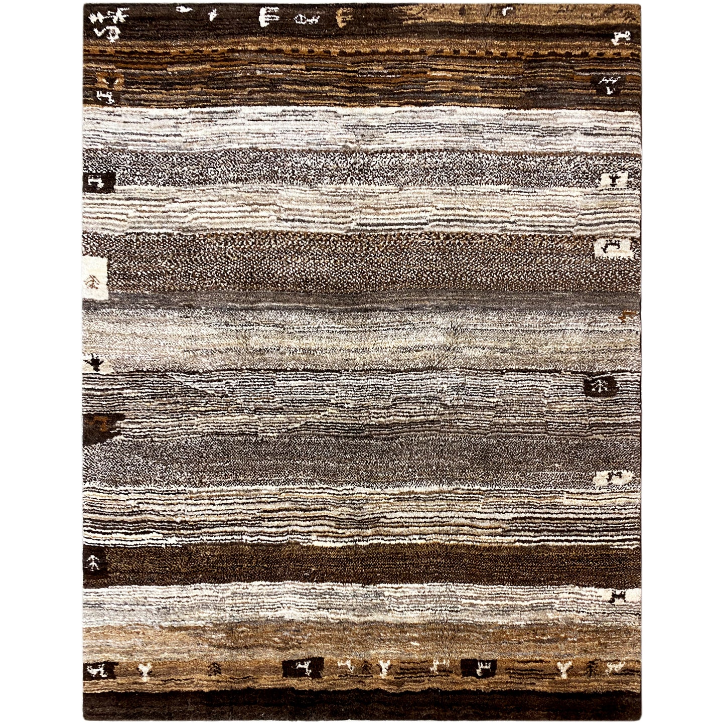 Gabbeh Teppich 195x153 cm