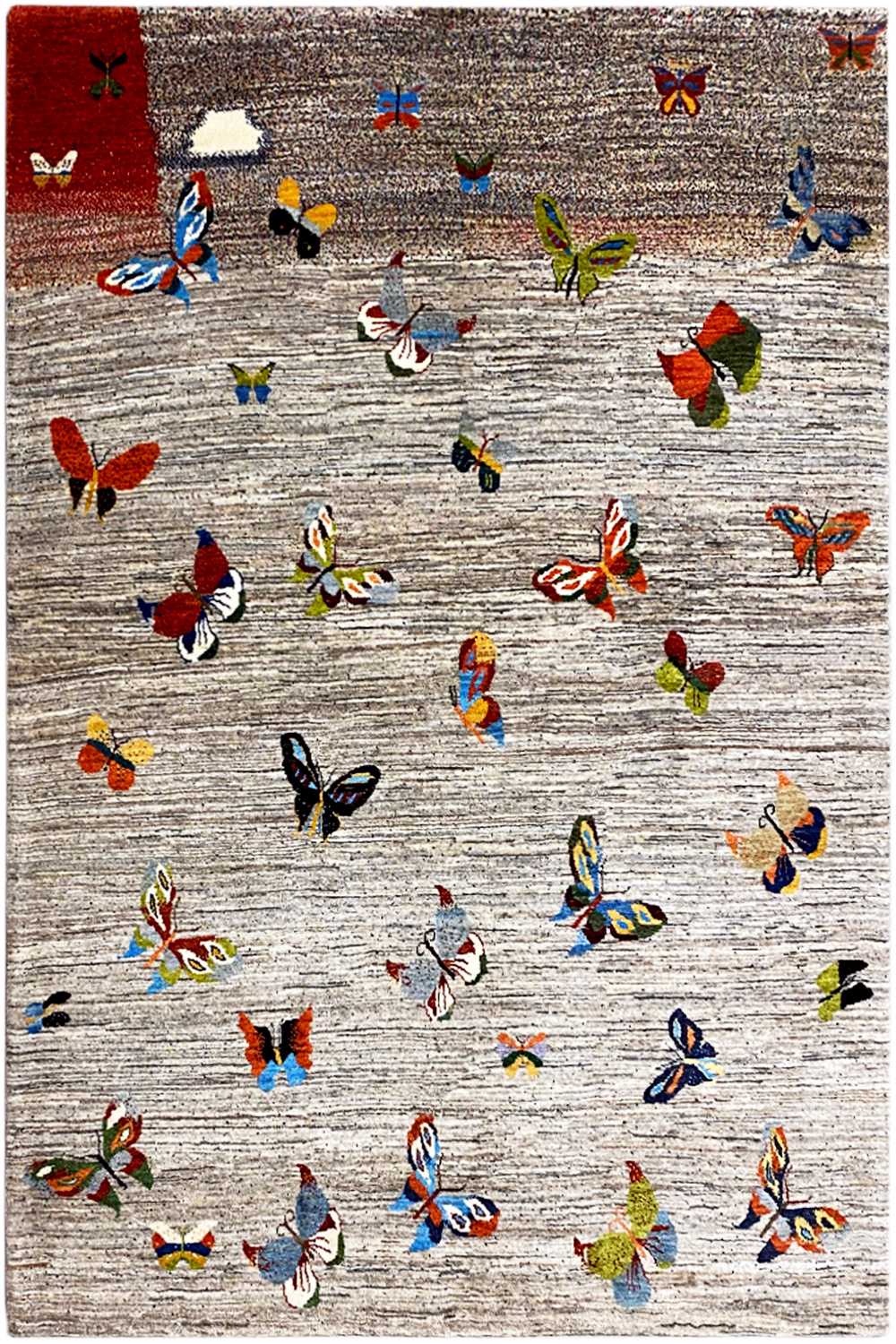 Gabbeh - Lori Teppich (180x240 cm / 6x8 ft) - German Carpet Shop