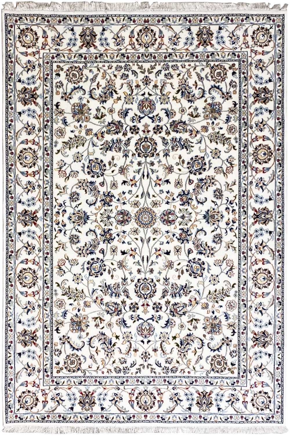 Indo Nain Teppich - Beige (250x179cm) - German Carpet Shop