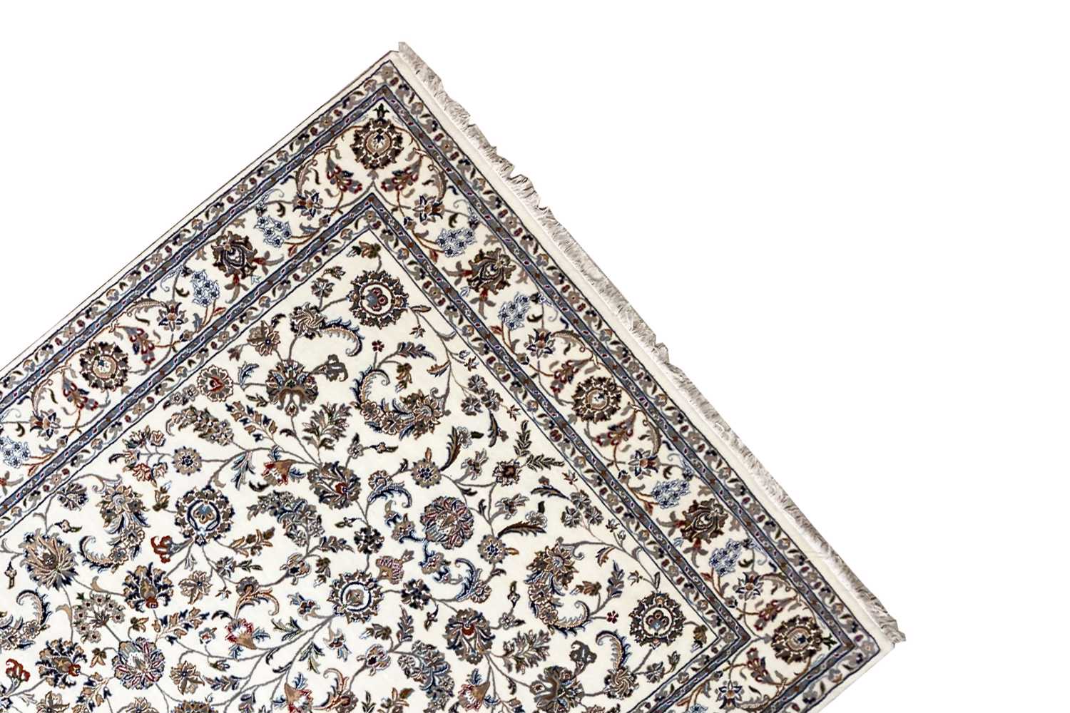 Indo Nain Teppich - Beige (306x201cm) - German Carpet Shop