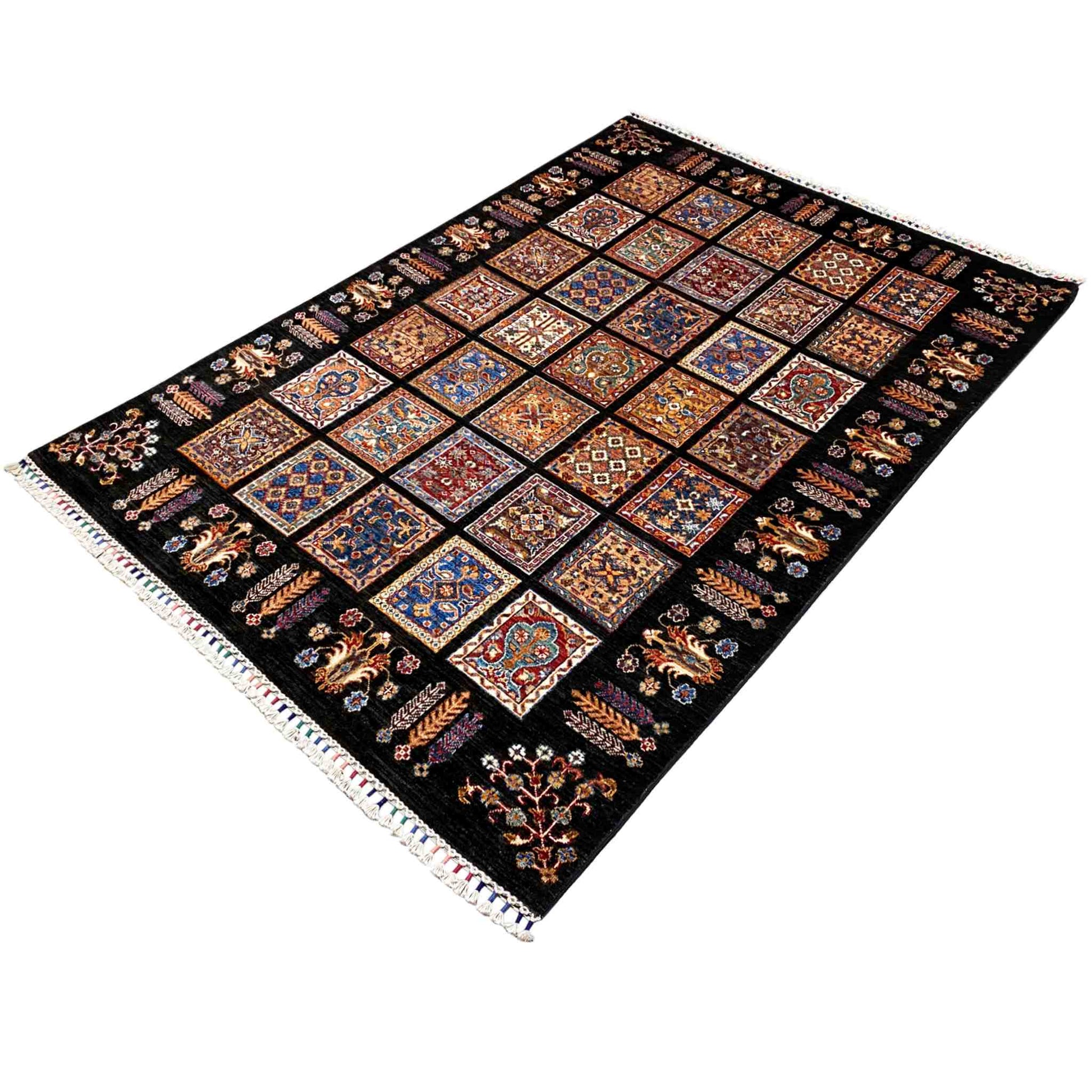 Khorjin Teppich - Traditioneller Wollteppich, 220x153 cm - German Carpet Shop