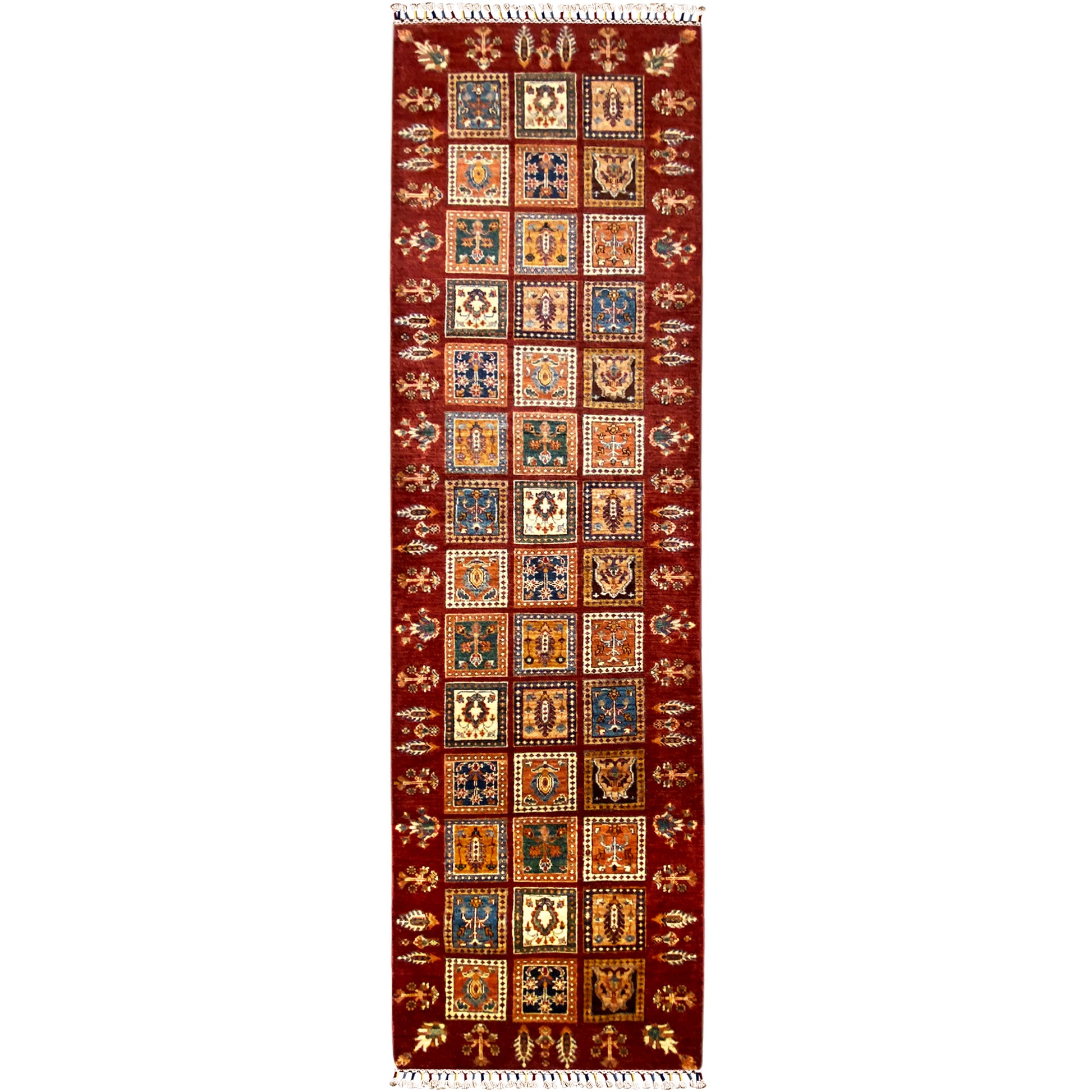 Handgeknüpfter Khorjin Läufer 331x88 cm - German Carpet Shop