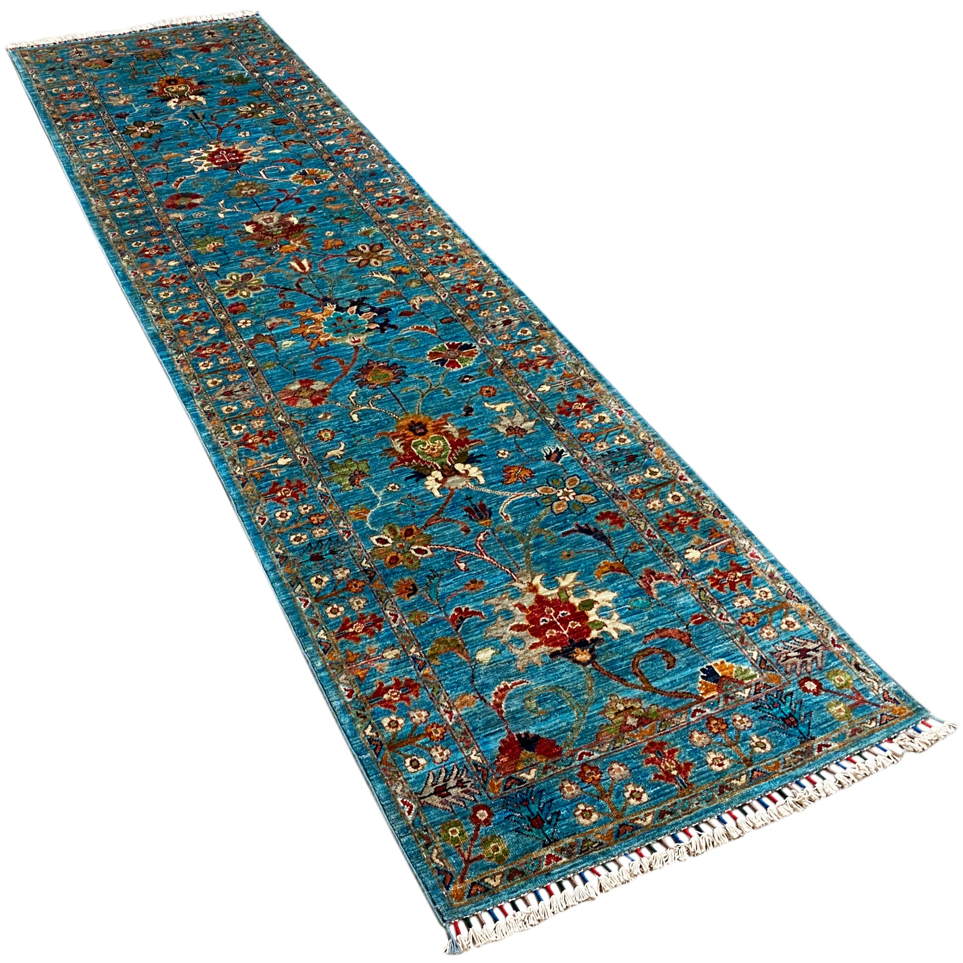 Handgeknüpfter Khorjin Läufer 292x80 cm - German Carpet Shop