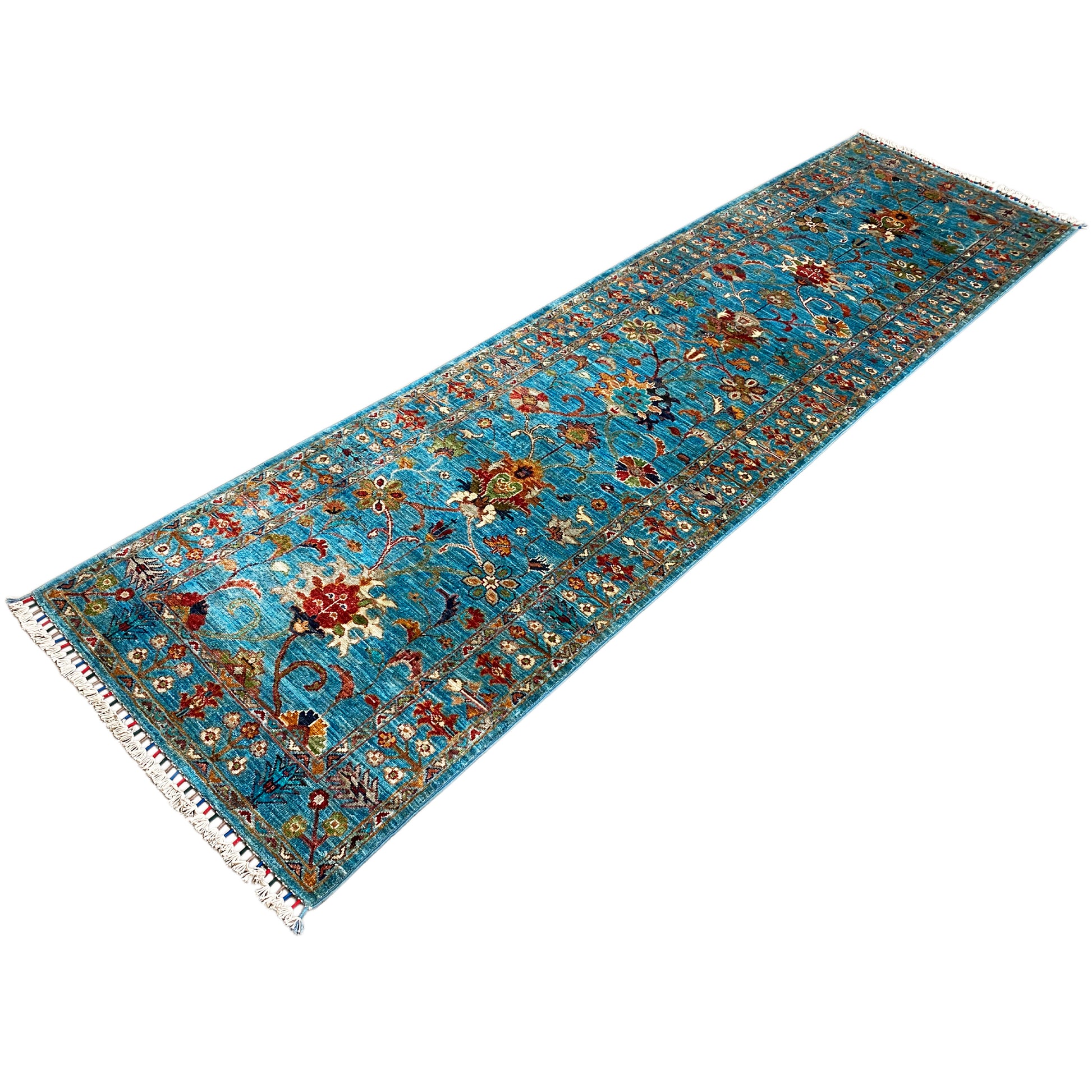 Handgeknüpfter Khorjin Läufer 292x80 cm - German Carpet Shop