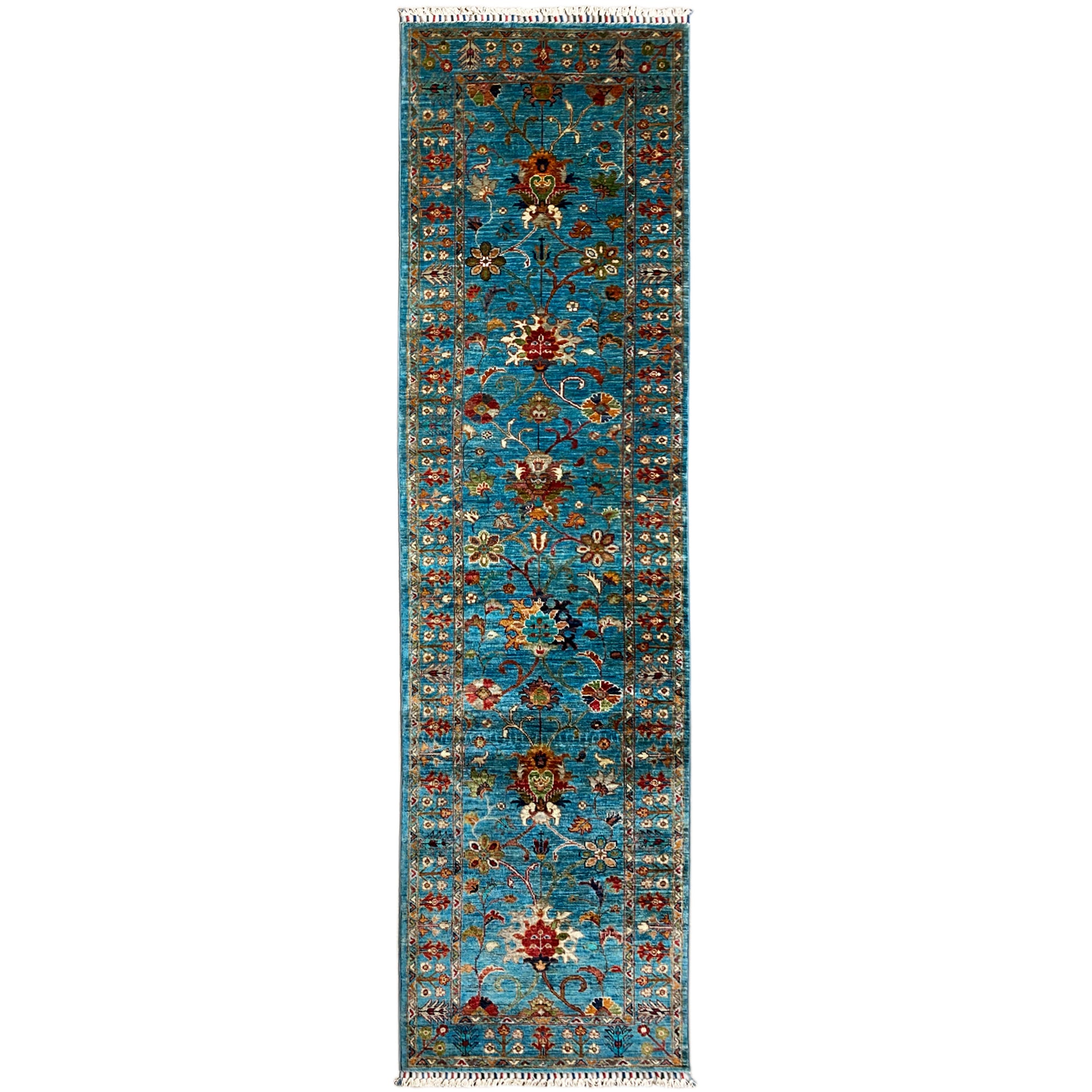Handgeknüpfter Khorjin Läufer 292x80 cm - German Carpet Shop