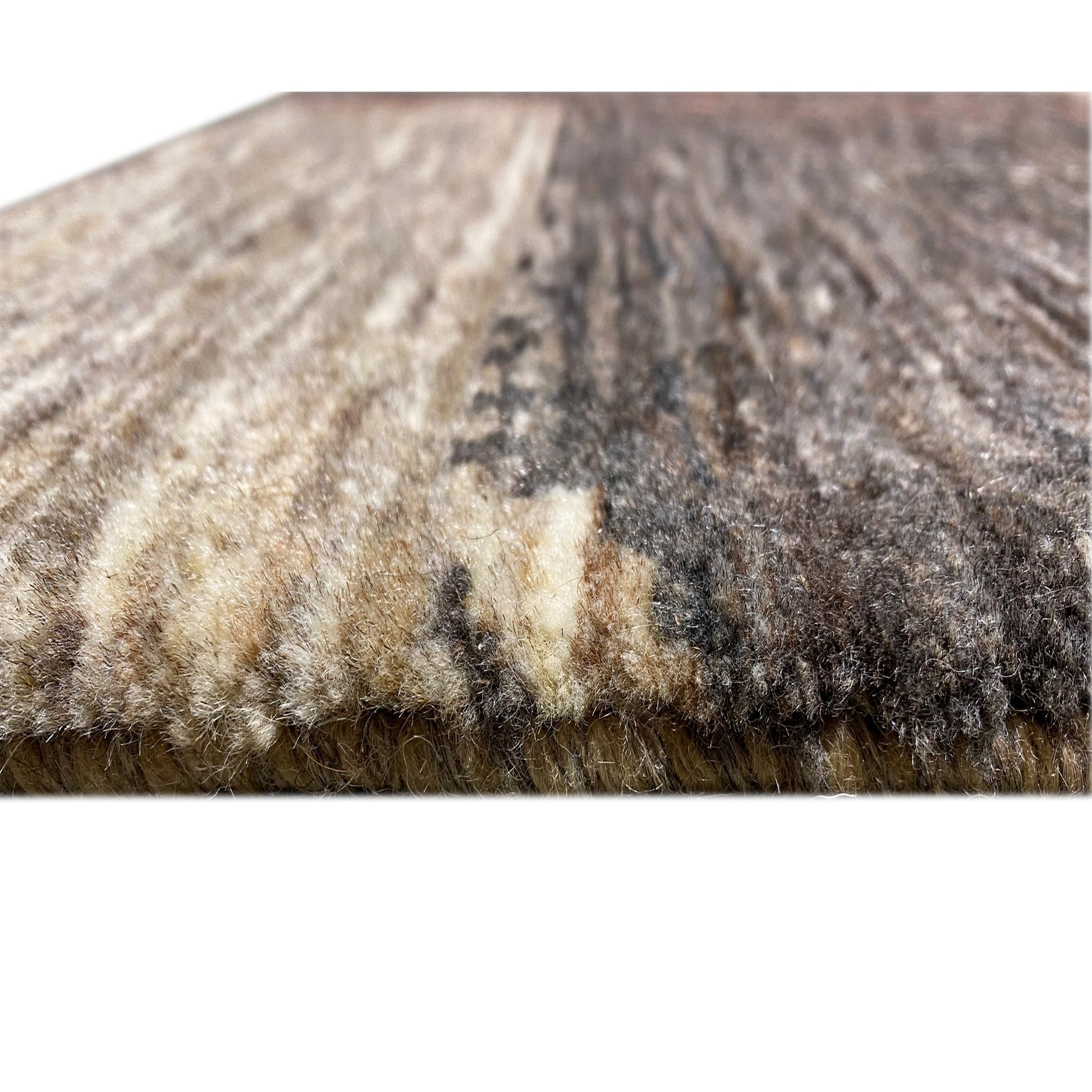 Grauer Luri Gabbeh Abstrakt 305x196 cm - German Carpet Shop