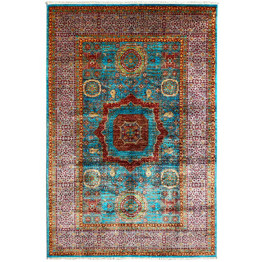Handgeknüpfter Mamluk Teppich 306x209 cm - German Carpet Shop
