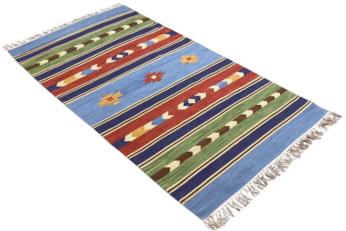 Moderner Kelim Teppich - Samak (140X200 cm) - German Carpet Shop