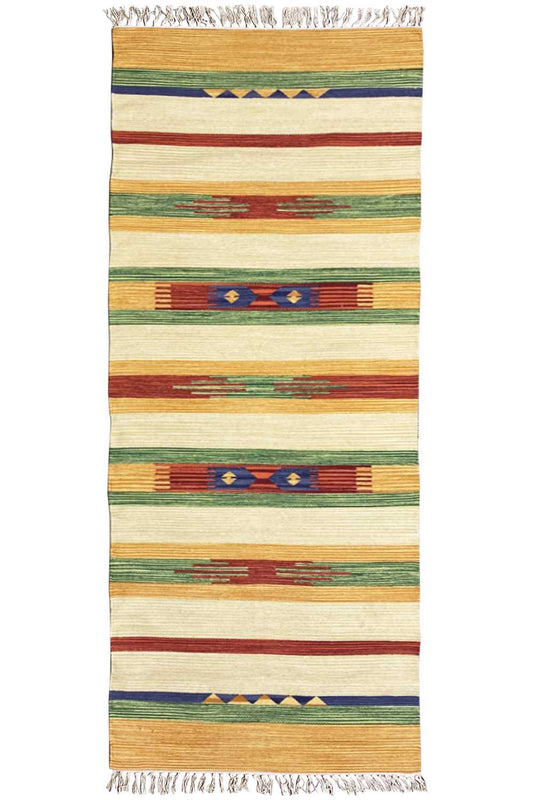 Moderner Kelim Teppich - Samak (80x200 cm) - German Carpet Shop