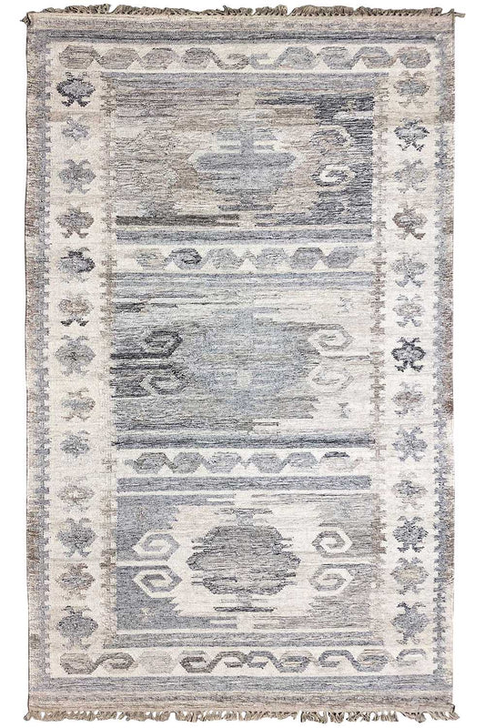 Moderne Kelim - Dhurrie - (244x152 cm) - German Carpet Shop