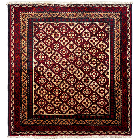 Poshti Teppich - 65x61 cm