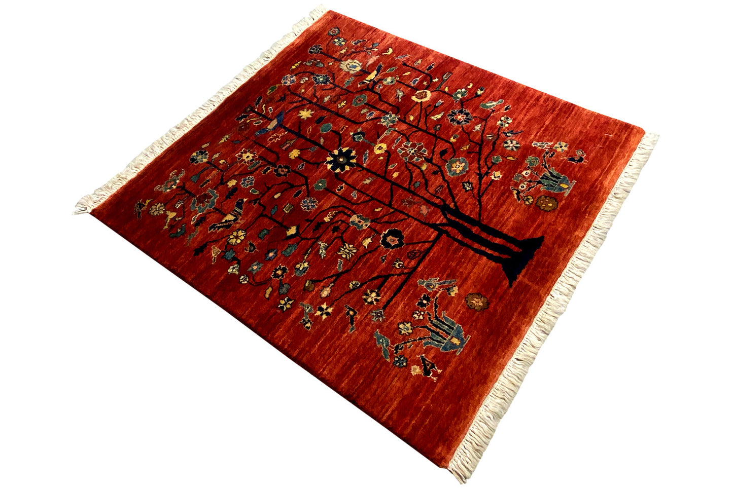 Qashqai Exklusiv 19863 - (106x103 cm) - Premium from German Carpet Shop - Just €900! Shop now at German Carpet Shop