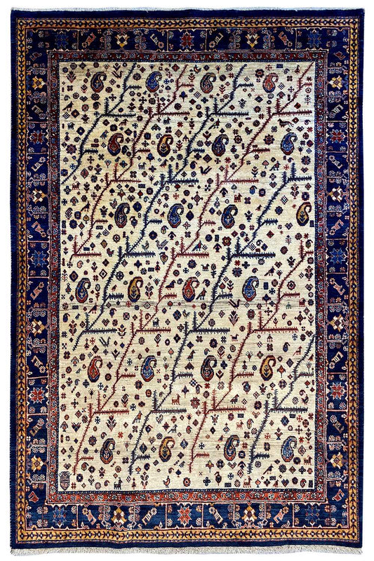 Qashqai Exklusiv (192x123cm) - German Carpet Shop