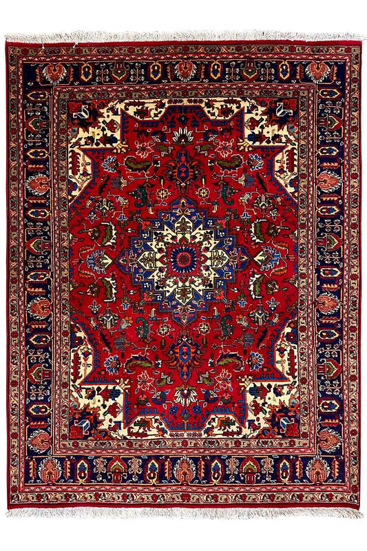 Täbriz Teppich - (210x156 cm) - Premium Teppich from German Carpet Shop - Just €580! Shop now at German Carpet Shop