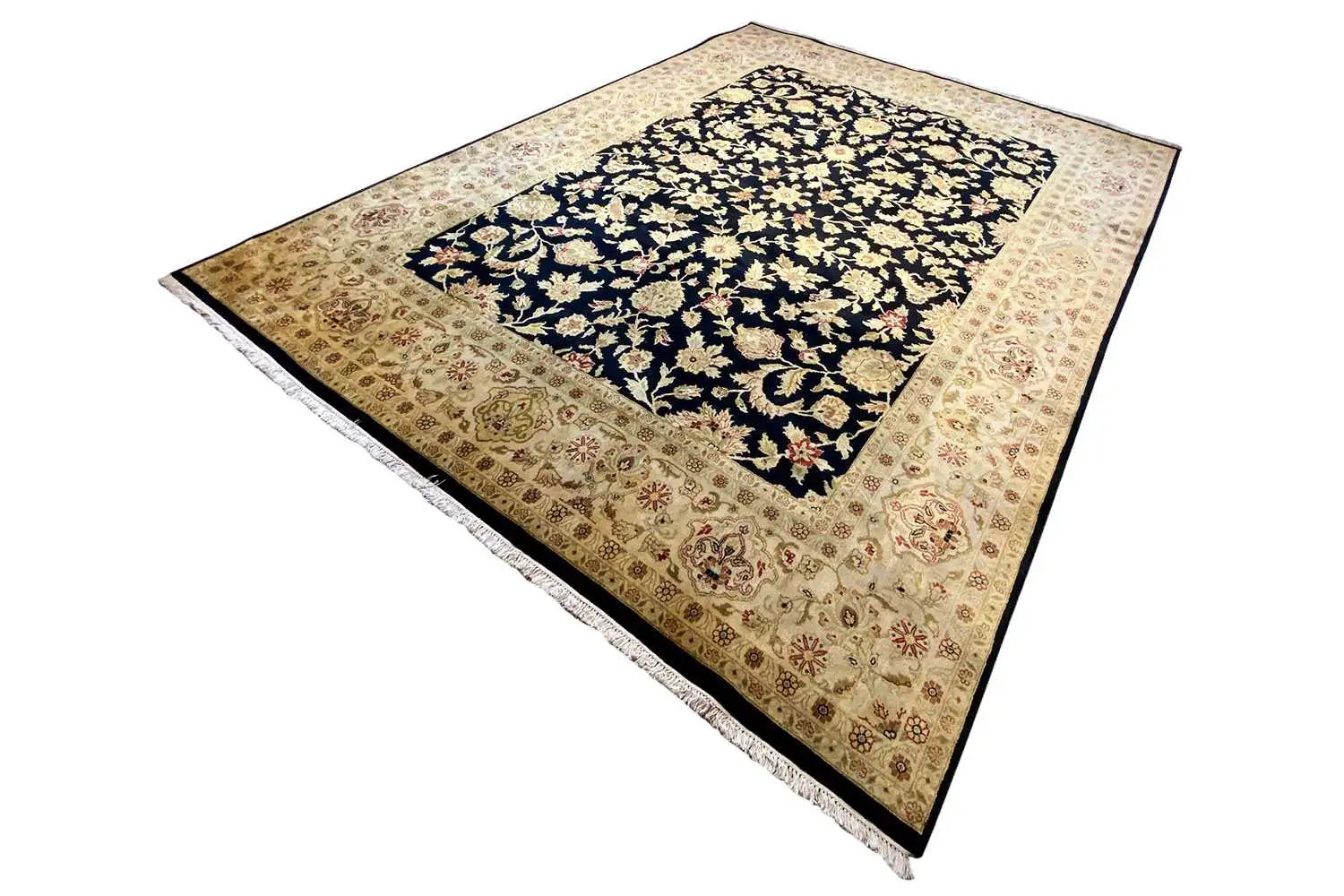 Indo Täbriz Teppich (366x271cm) - German Carpet Shop