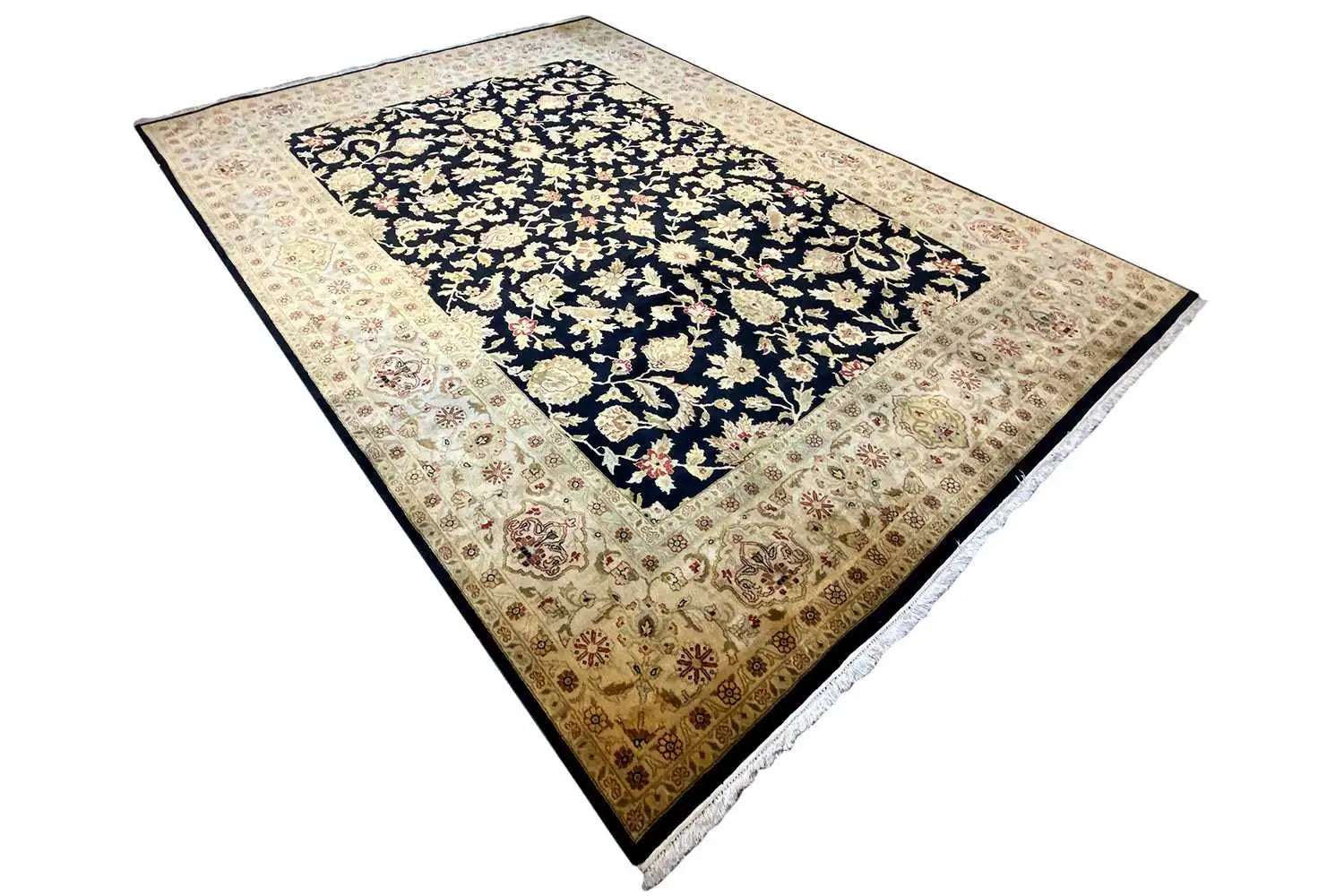 Indo Täbriz Teppich (366x271cm) - German Carpet Shop