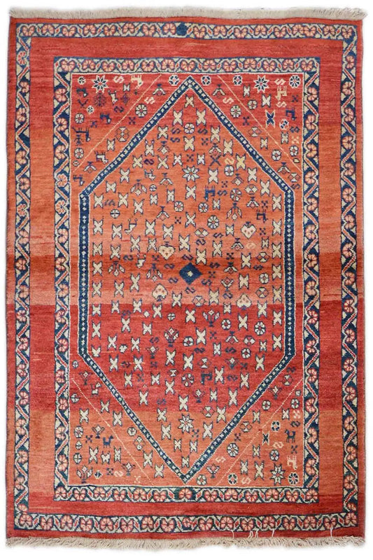 Yalameh Kooh Sabz Teppich - 11634 (150x103 cm) - Premium Teppich from German Carpet Shop - Just €390! Shop now at German Carpet Shop