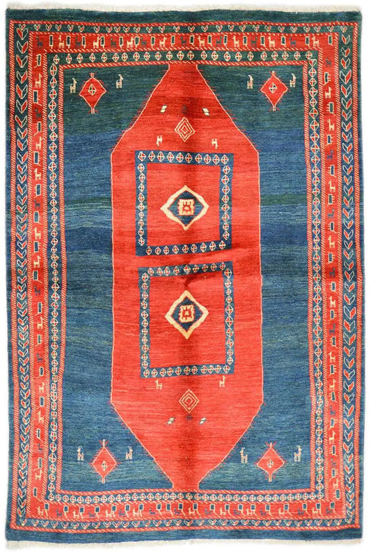 Yalameh Kooh Sabz Teppich - 1243 (245x178 cm) - Premium Teppich from German Carpet Shop - Just €1090! Shop now at German Carpet Shop