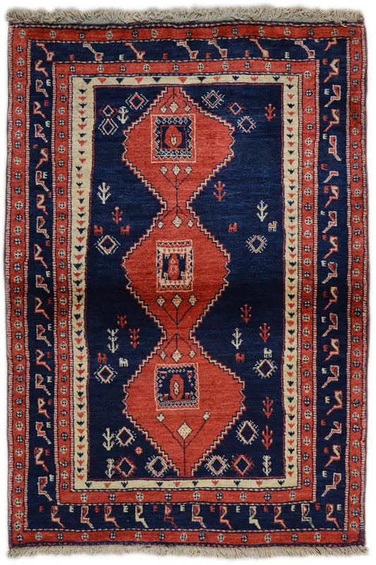 Yalameh Kooh Sabz Teppich - 1274 (143x105 cm) - Premium Teppich from German Carpet Shop - Just €375! Shop now at German Carpet Shop