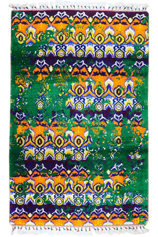 Sari Silk Teppich 189x120 cm - Premium Teppich from German Carpet Shop - Just €450! Shop now at German Carpet Shop