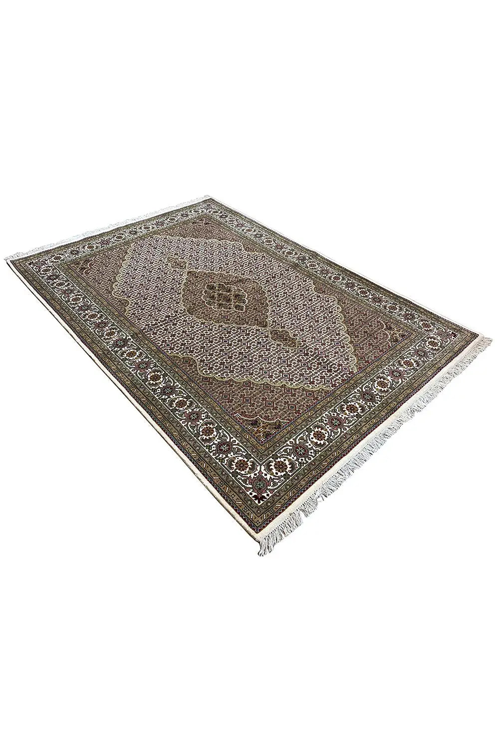 Indo Täbriz Teppich - 1419411 (245x173 cm) - Premium Mahi from German Carpet Shop - Just €800! Shop now at German Carpet Shop