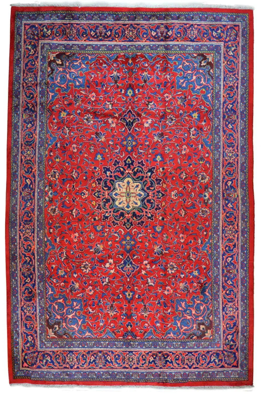 Keshan - Rot (330x212 cm) - German Carpet Shop