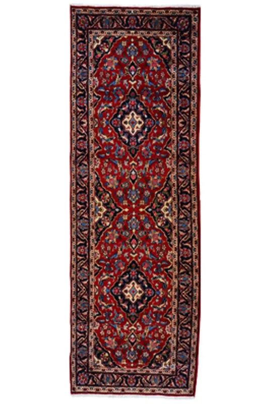 Keshan - Rot (326x108 cm) - German Carpet Shop