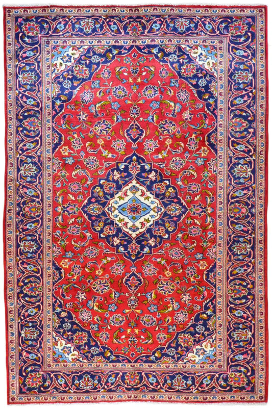 Keshan - 384895580330175 (290x197 cm) - Premium Teppich from German Carpet Shop - Just €880! Shop now at German Carpet Shop