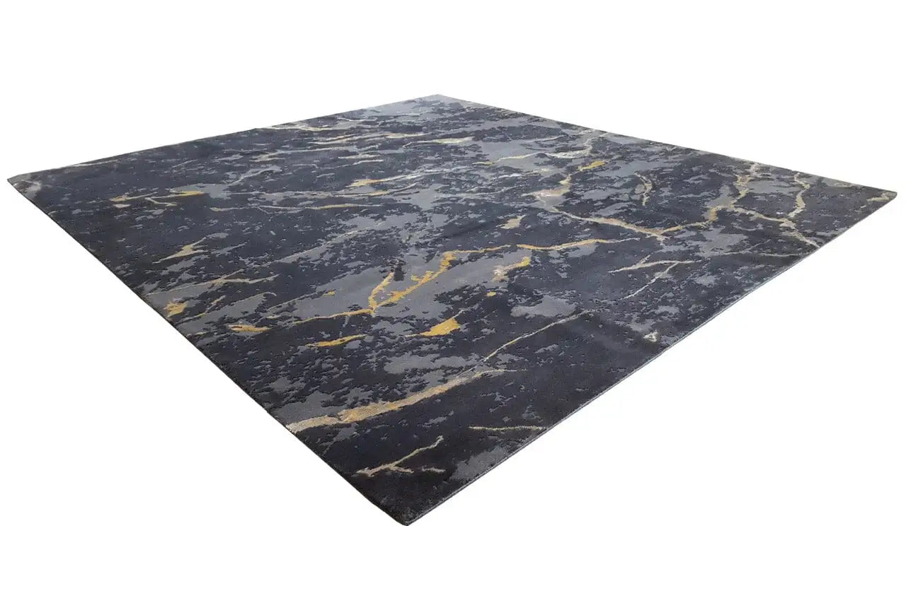 Designer Rug by Pascal Walter - Marble Black (307x253 cm) - German Carpet Shop