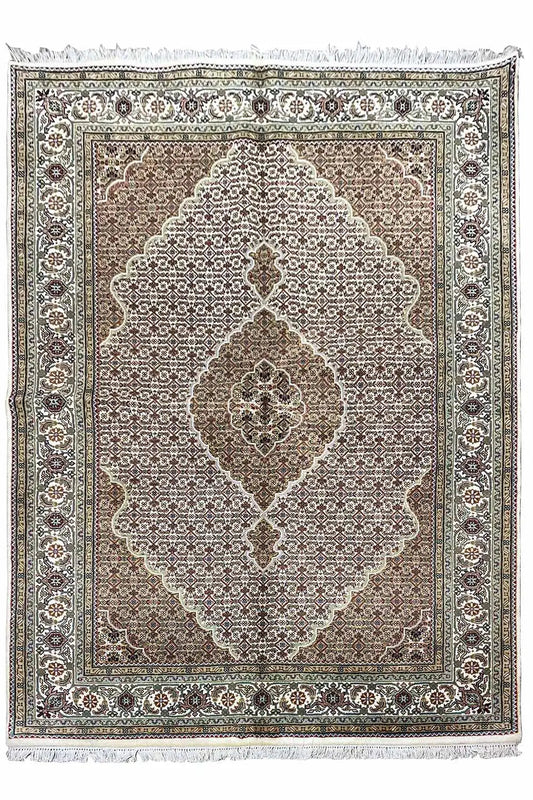 Indo Täbriz Teppich - 419401 (245x170 cm) - Premium Mahi from German Carpet Shop - Just €800! Shop now at German Carpet Shop