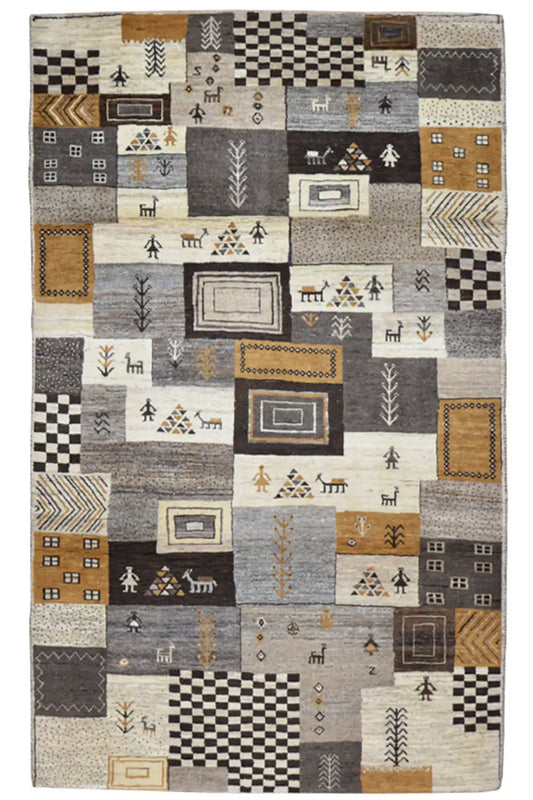 Gabbeh - 200331 (200x120cm) - German Carpet Shop