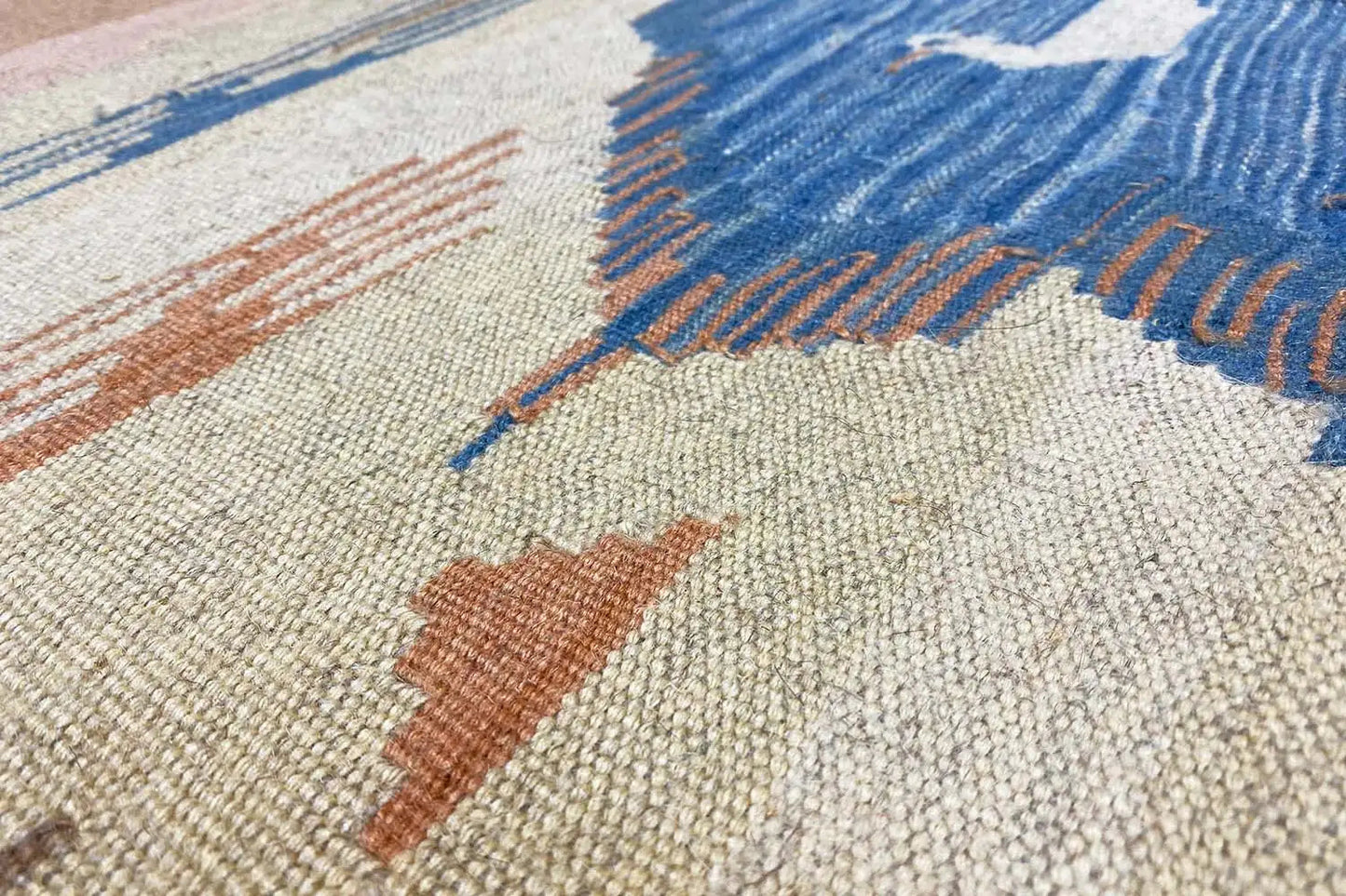 Kilim Qashqai - 804915 (214x146 cm) - Premium Kelim from German Carpet Shop - Just €439! Shop now at German Carpet Shop