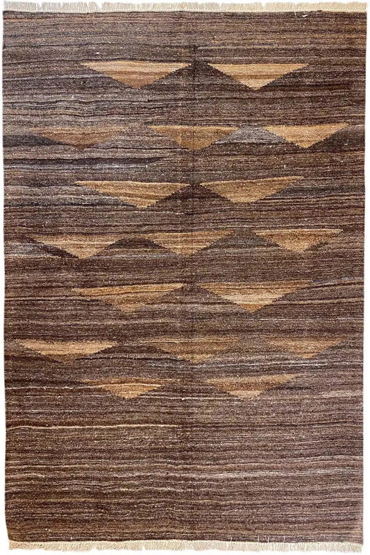 Kilim Qashqai - (199x146cm) - German Carpet Shop