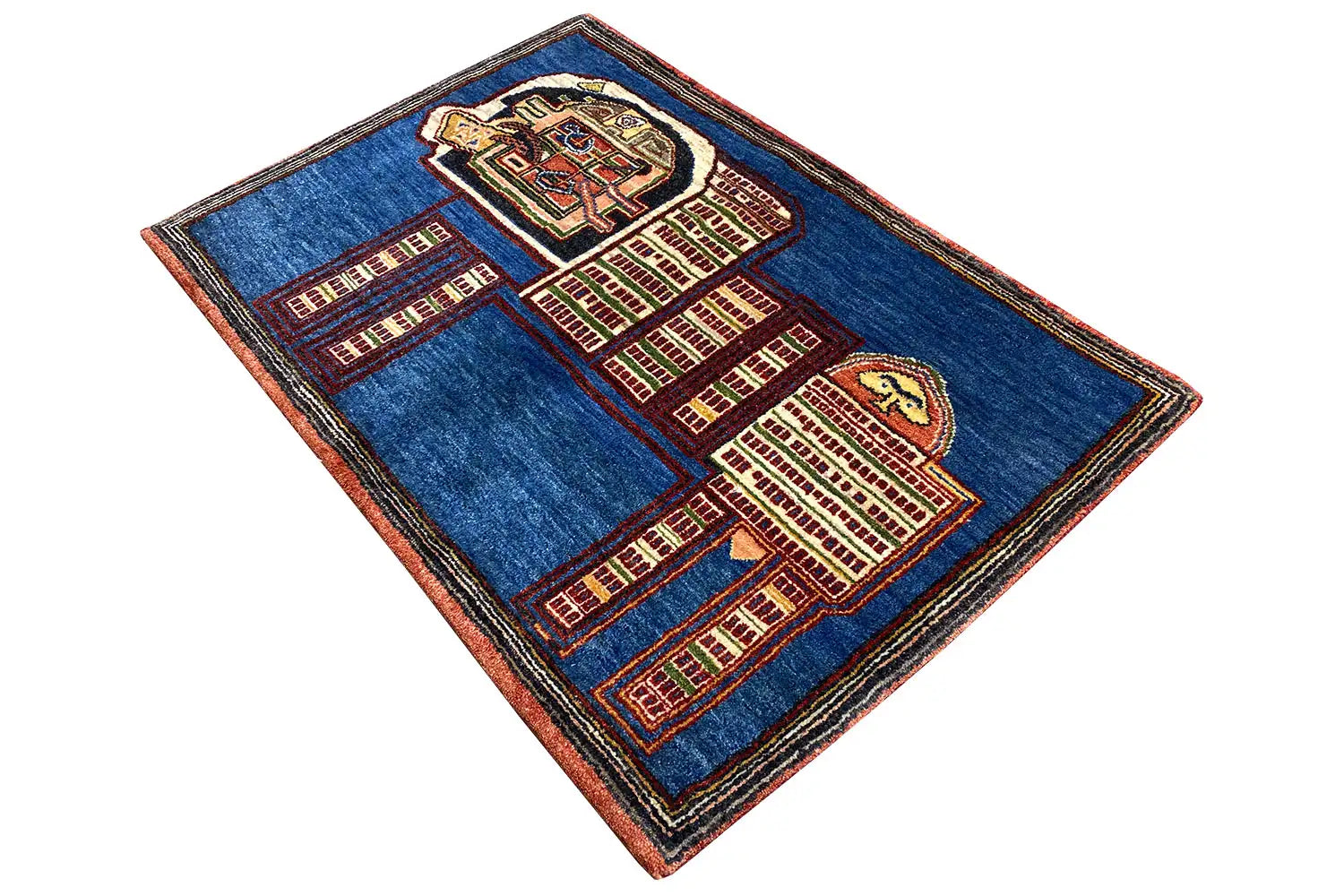 Löwen Gabbeh (123x86 cm) - German Carpet Shop