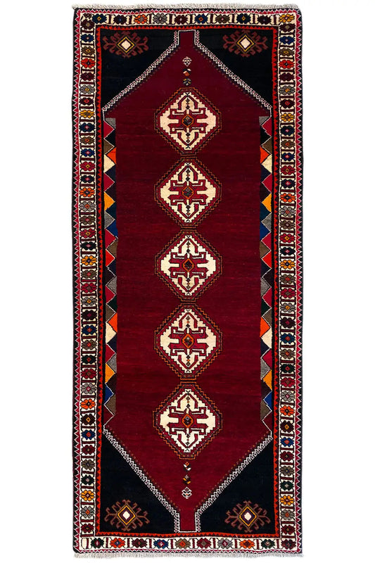 Shiraz Qashqai - (232x88cm) - German Carpet Shop