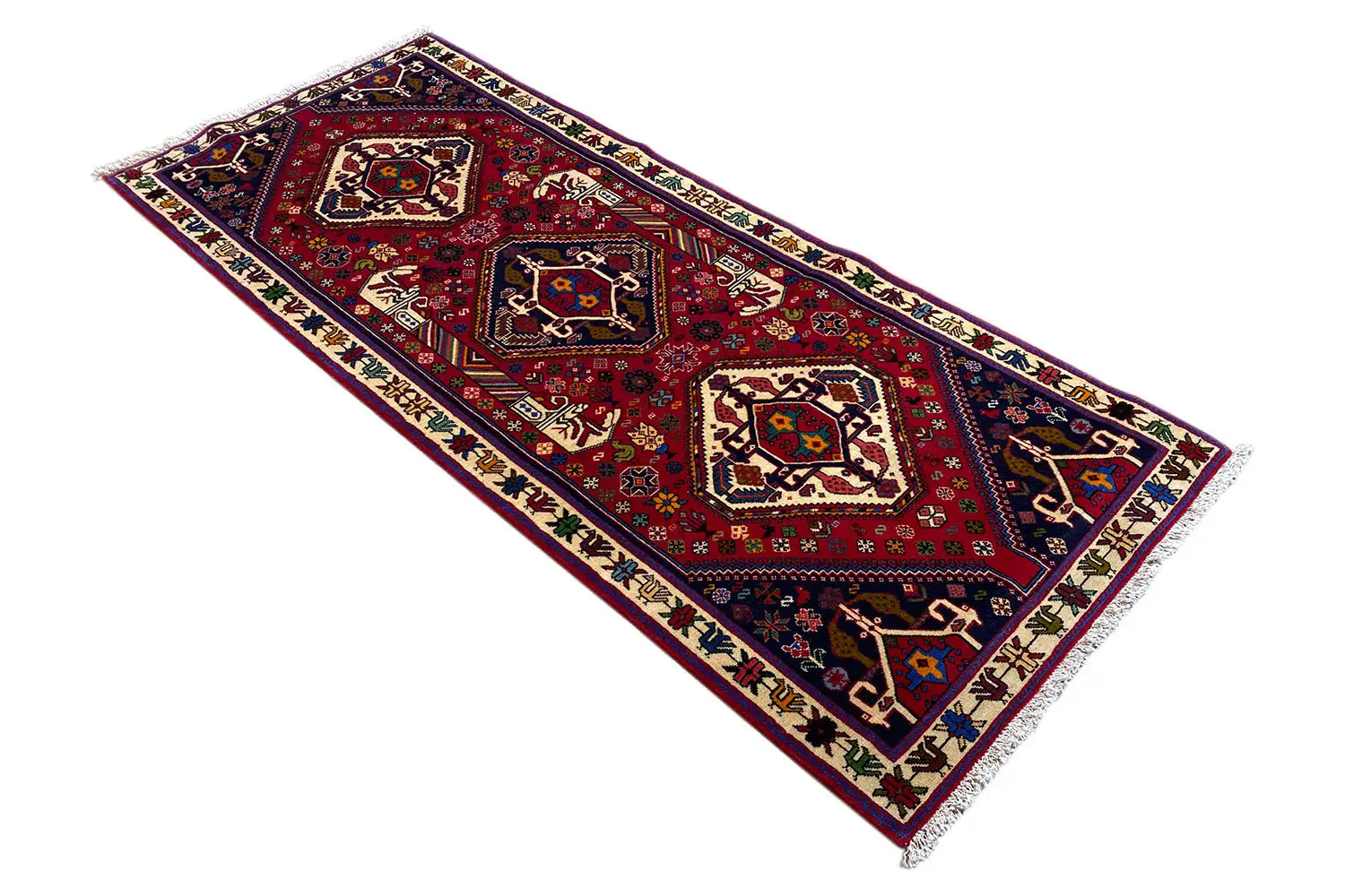 Shiraz Qashqai - (195x79cm) - German Carpet Shop