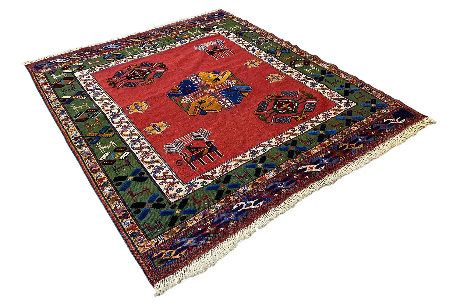 Soumakh (186x161cm) - German Carpet Shop