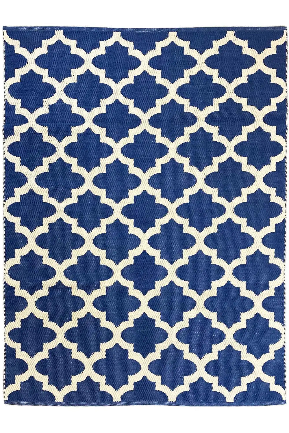 Moderner Kelim - Samak 03 Blue - German Carpet Shop