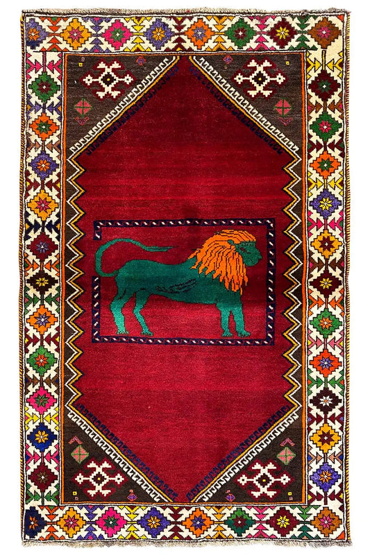 Löwen Gabbeh - 8968639 (157x98 cm) - German Carpet Shop