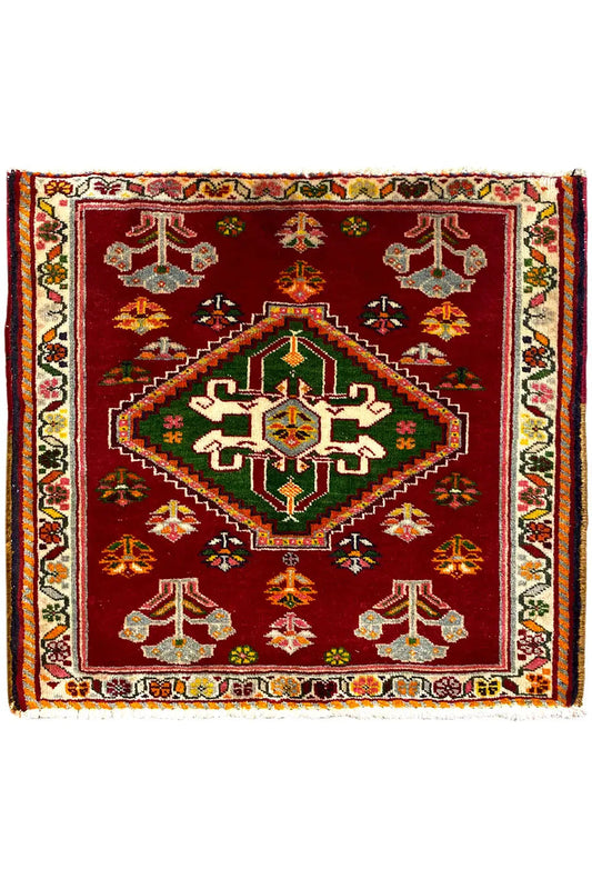 Poshti - Qashqai (62x57cm) - German Carpet Shop
