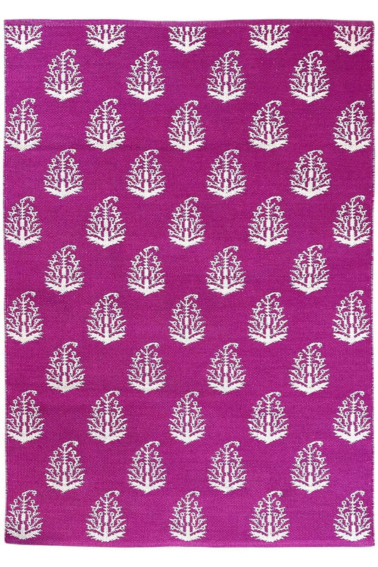 Moderne Kelim - Samak 06 Violet - German Carpet Shop