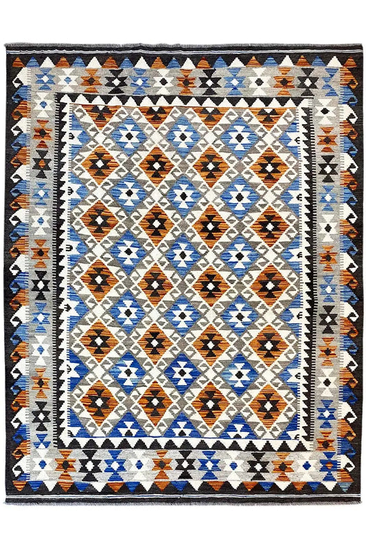 Kelim Afghan - (200x145cm) - German Carpet Shop